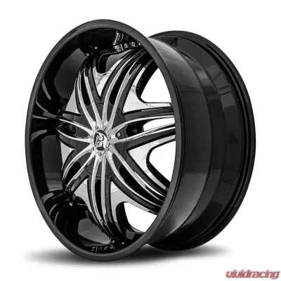 Diablo Wheels Morpheus Wheel 22x9.5 Blank 35 73.1 Gloss Black - MOR-229BLNK3573B